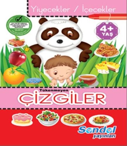 Tükenmeyen Çizgiler - Yiyecekler/İçecekler (4+ Yaş)