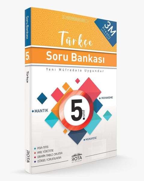 Rota Yayınları 5. Sınıf Türkçe Soru Bankası Rty Rota