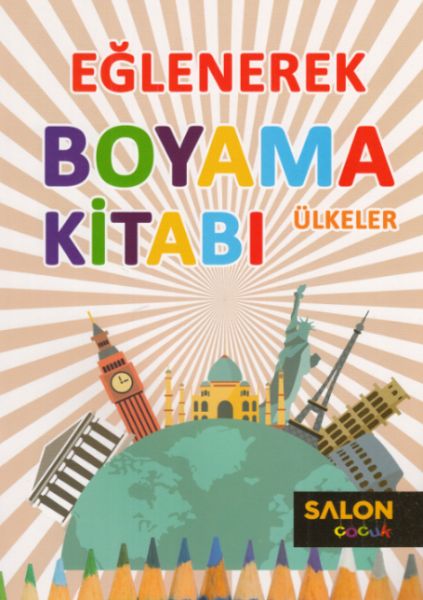 Ülkeler-Eğlenerek Boyama Kitabı