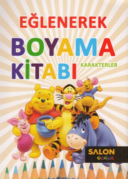 Eğlenerek Boyama Kitabı - Karakterler
