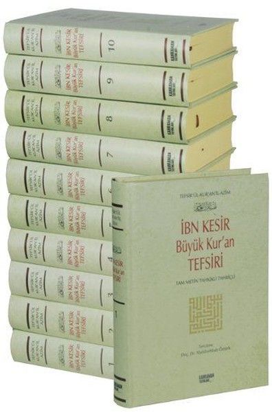 İbn Kesir Büyük Kuran Tefsiri Seti-10 Kitap Takım