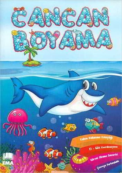 Can Can Boyama (Renkli Örnekli)