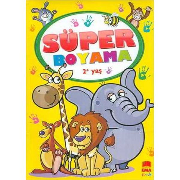 Süper Boyama (Renkli Örnekli, Örneksiz, Nokta ve Çizgi Çalışması)