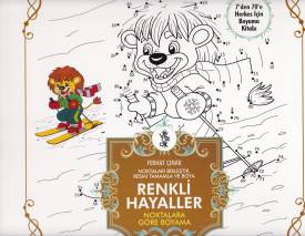 Noktalara Göre Boyama - Renkli Hayaller