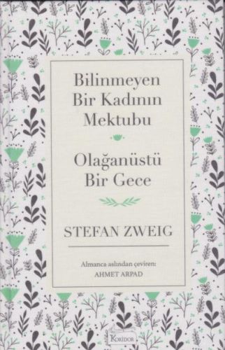 Bilinmeyen Bir Kadının Mektubu - Olağanüstü Bir Gece (Ciltli)