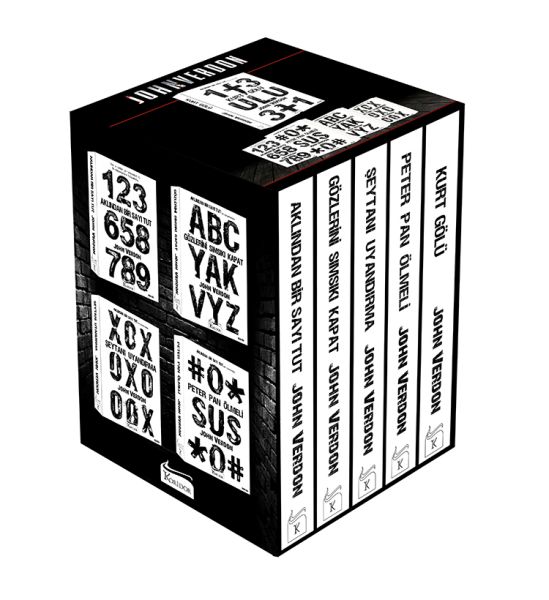 John Verdon Polisiye Seti  (Kutulu 5 Kitap)