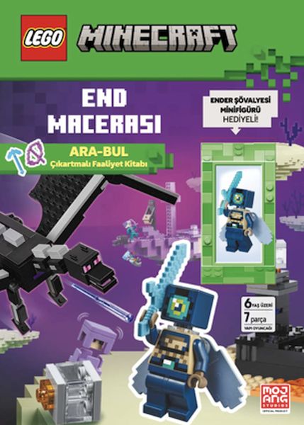 Lego Mınecraft End Macerası Ara-Bul Çıkartmalı Faaliyet Kitabı