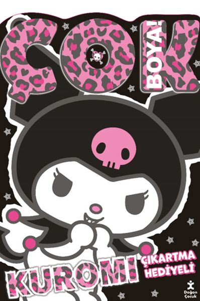 Kuromi - Çok Boya! Çıkartmalı Dev Boyama Kitabı