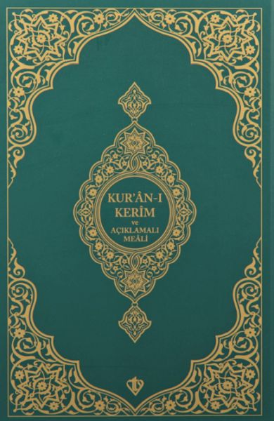 Kuranı Kerim Ve Açıklamalı Karşılıklı Meali Roman Boy (yeşil)