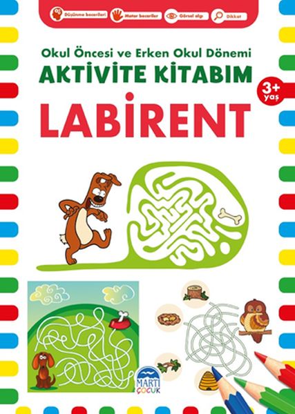 Aktivite Kitabım - Labirent (3 + Yaş )