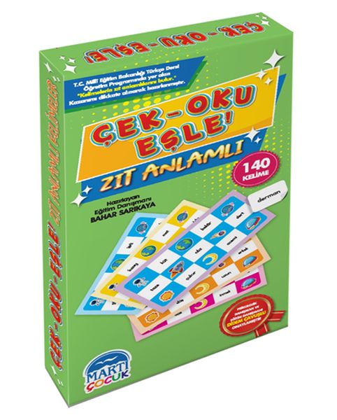 Çek- Oku – Eşle ! Zıt Anlamlı