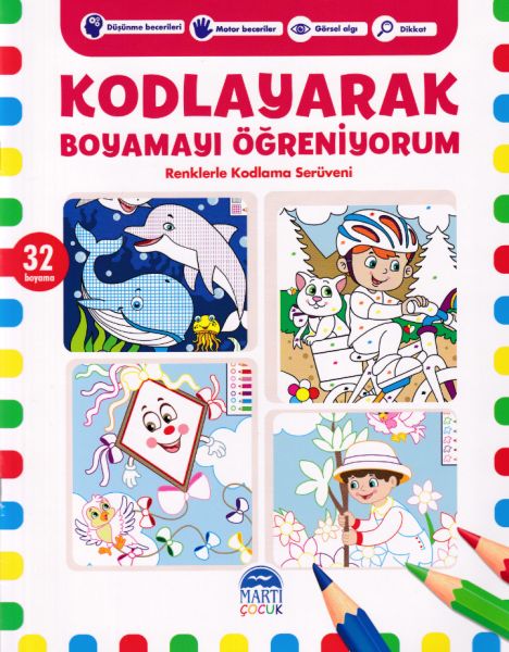 Kodlayarak Boyamayı Öğreniyorum 6 - Renklerle Kodlama Serüveni