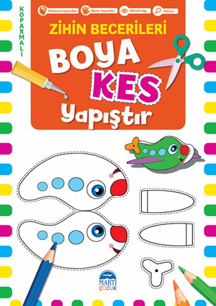 Boya Kes Yapıştır -  4 Yaş