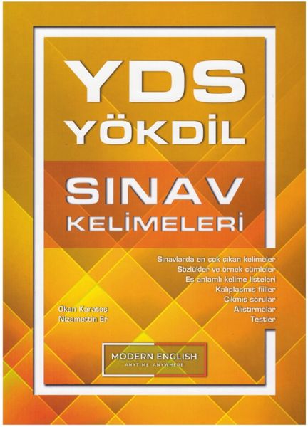 YDS YÖKDİL Sınav Kelimeleri    