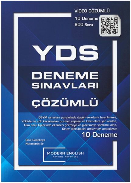 YDS Deneme Sınavları (Video Çözümlü )    