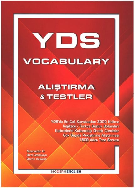 YDS Vocabulary - Alıştırma & Testler    