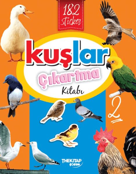 Kuşlar Çıkartma Kitabı - 2