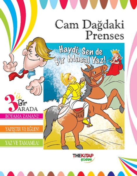 Cam Dağdaki Prenses (Üçü Bir Arada Etkinlik Kitabı)