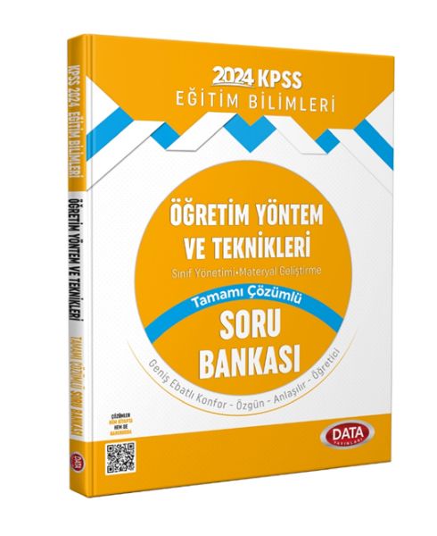 Data Kpss Eğitim Bilimleri Öğretim Yöntem Ve Teknikleri Tamamı Çözümlü Soru Bankası