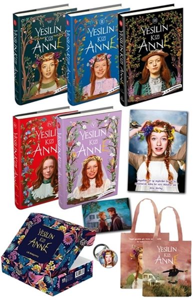 Yeşilin Kızı Anne 5 Kitap Kutulu Set