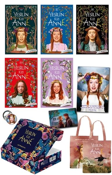 Yeşilin Kızı Anne 5 Kitap Kutulu Set