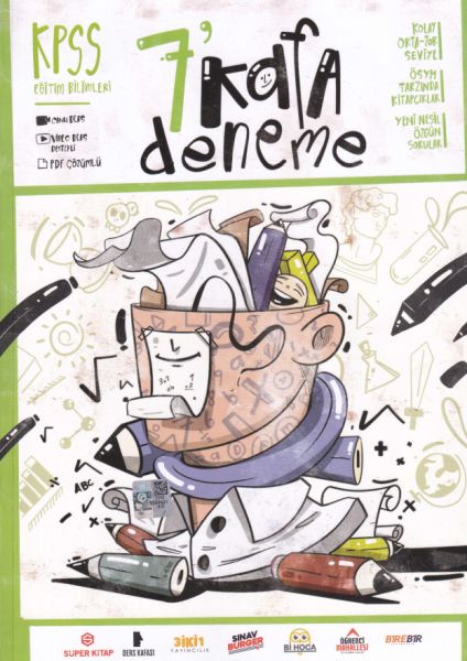 Süper Kitap KPSS Eğitim Bilimleri 7 Kafa Deneme