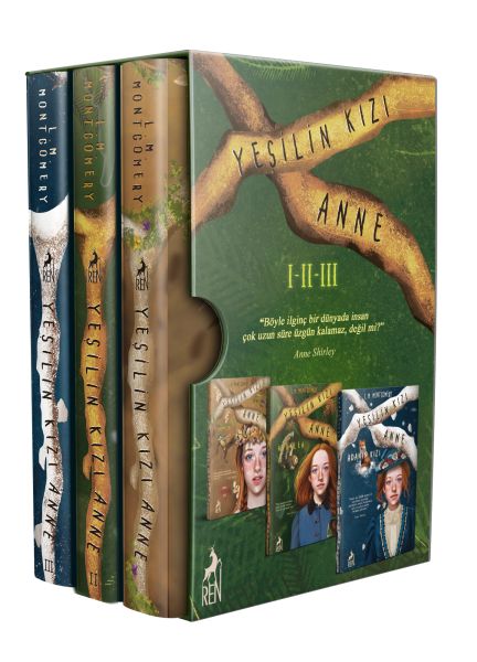 Yeşilin Kızı Anne Kutulu Set - Ciltli