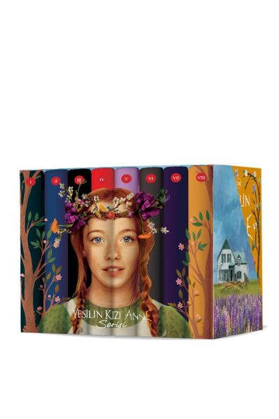 Yeşil'in Kızı Anne  Ciltli Kutulu Set (8 Kitap)