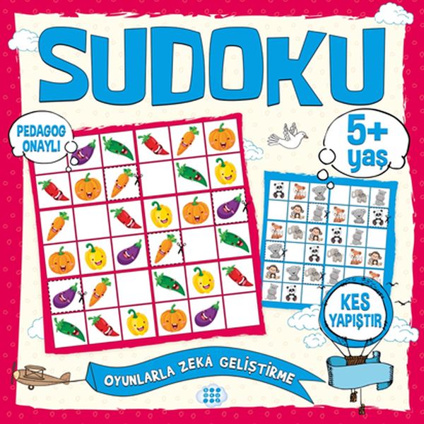 Çocuklar İçin Sudoku - Kes Yapıştır (5+ Yaş)