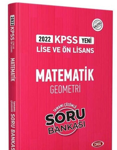 2022 KPSS Lise ve Ön Lisans Matematik Geometri Tamamı Çözümlü Soru Bankası