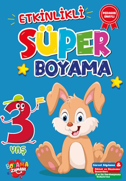Etkinlikli Süper Boyama; 3 Yaş