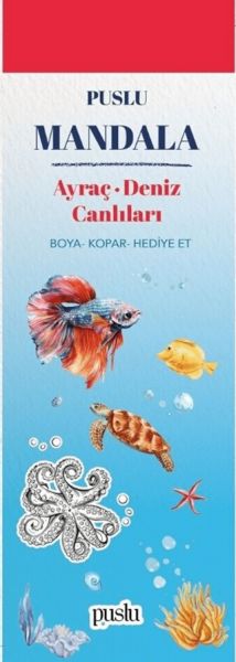 Mandala Ayraç - Deniz Canlıları