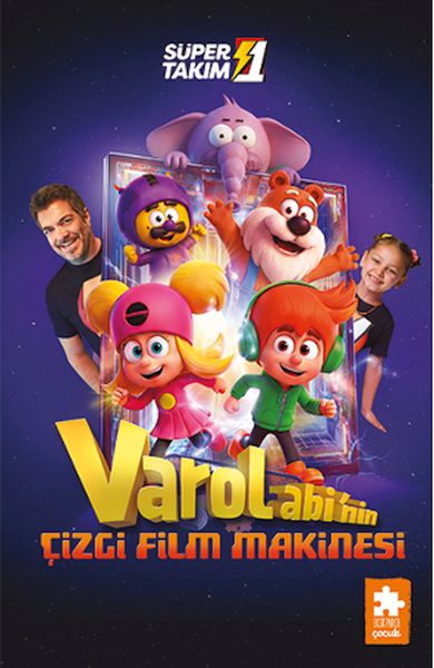 Süper 1 Takım - Varol Abi'nin Çizgi Film  Makinesi - Film Kitabı