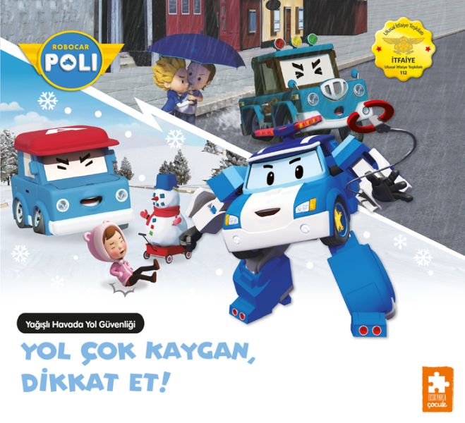 Robocar Poli    Yol Çok Kaygan, Dikkat Et!