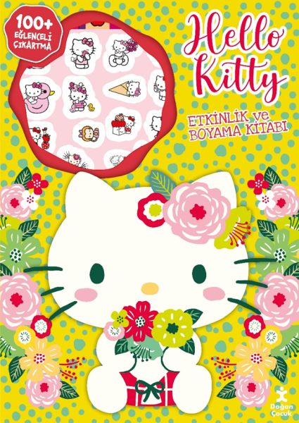 Hello Kitty Çok Çıkartmalı Boyama Kitabı