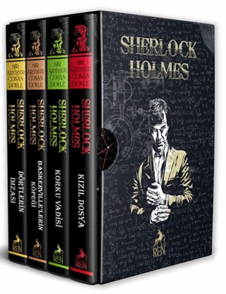 Sherlock Holmes 4 Kitap Özel Baskı Set