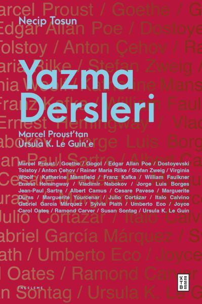 Yazma Dersleri  Marcel Proust'tan Ursula K. Le Guin'e