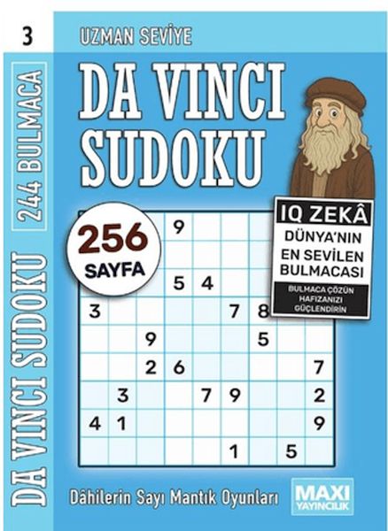 Da Vinci Uzman Sudoku 3