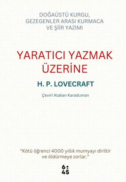 Yaratıcı Yazmak Üzerine