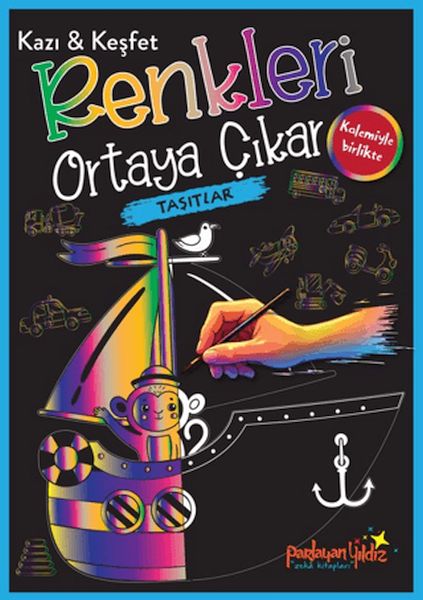 Kazı & Keşfet Renkleri Ortaya Çıkar - Taşıtlar