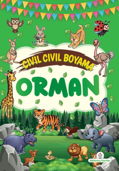 Cıvıl Cıvıl Boyama Orman