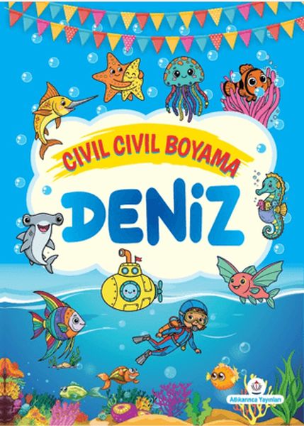 Cıvıl Cıvıl Boyama Deniz
