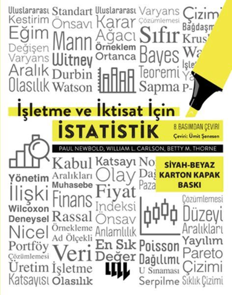 İşletme ve İktisat için İstatistik (Siyah-Beyaz)
