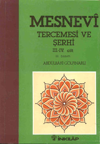 Mesnevi Tercemesi ve Şerhi 3-4