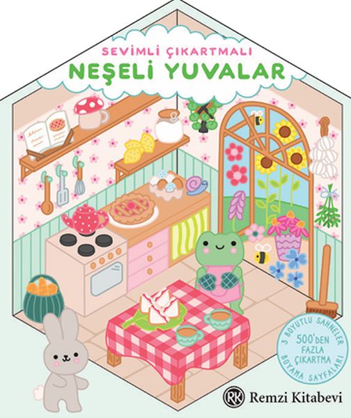 Sevimli Çıkartmalı Neşeli Yuvalar