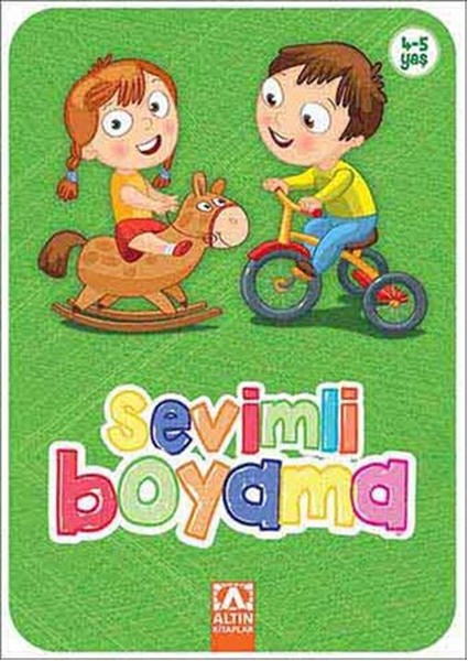 Sevimli Boyama (Yeşil); 4+ Yaş
