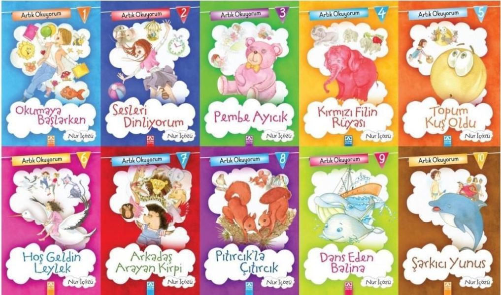 Artık Okuyorum 1. Sınıf Okuma Seti - 10 Kitap Takım
