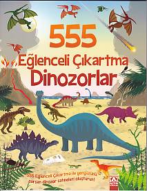 555 Eğlenceli Çıkartma - Dinozorlar