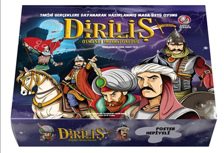 Diriliş; Tarihi Gerçeklere Dayanarak Hazırlanmış Masa Üstü Oyunu