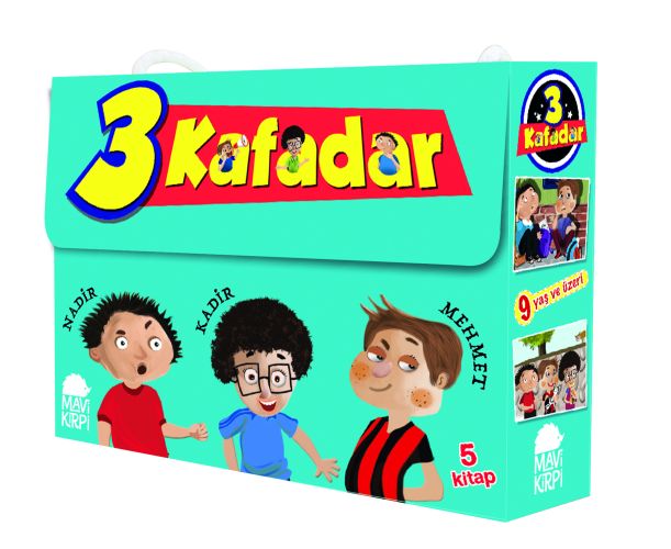 3 Kafadar Dizisi (5 Kitap Takım)